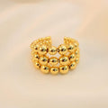 Anillo Chunky De Perlas