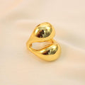 Anillo Chunky Doble