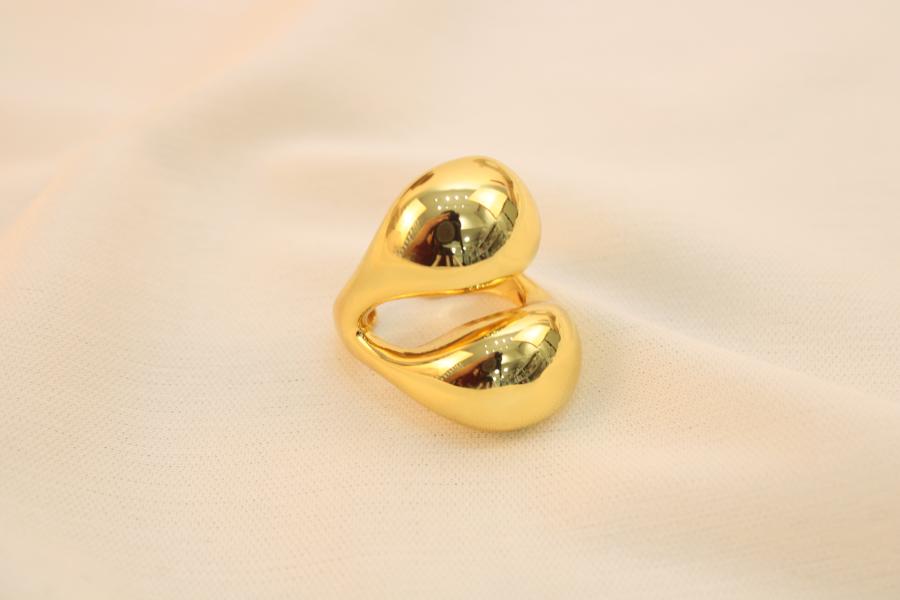 Anillo Chunky Doble
