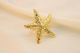 Anillo Estrella de Mar Mediano