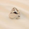 Anillo Chunky Doble Abierto En