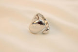 Anillo Chunky Doble Abierto En