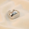 Anillo Chunky Con Relieve