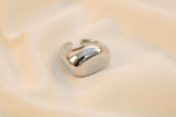 Anillo Chunky Con Relieve