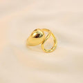 Anillo De Gota Abierto