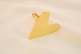Anillo De Corazón con Textura