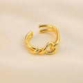 Anillo En Forma De Nudo