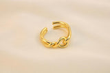 Anillo En Forma De Nudo