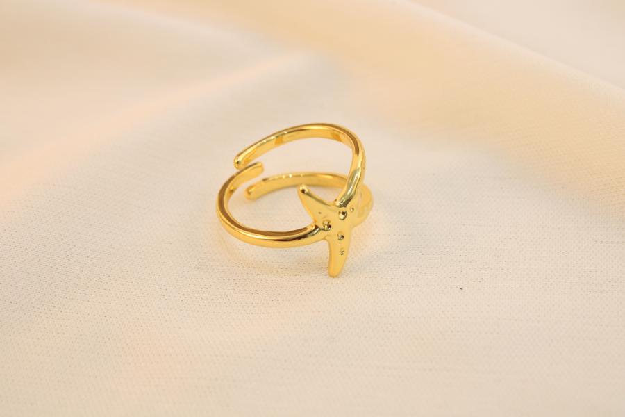 Anillo De Estrella De Mar Pequeño