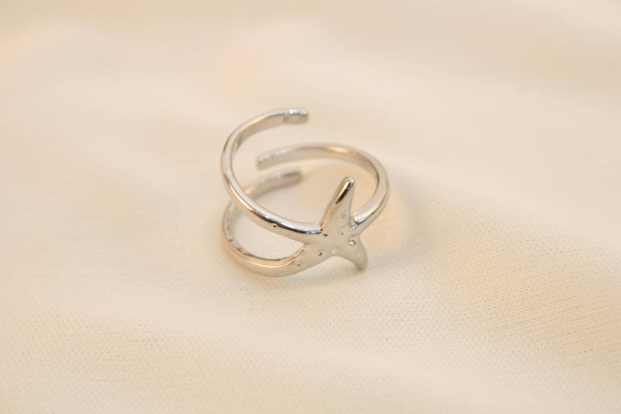 Anillo De Estrella De Mar Pequeño