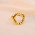 Anillo Chunky Circular