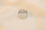 Anillo Chunky Con Relieve