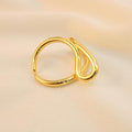 Anillo Chunky Abstracto