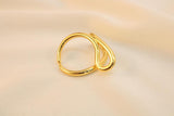 Anillo Chunky Abstracto
