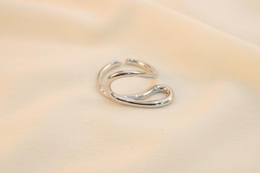 Anillo Chunky Abstracto