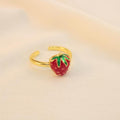 Anillo De Fresa