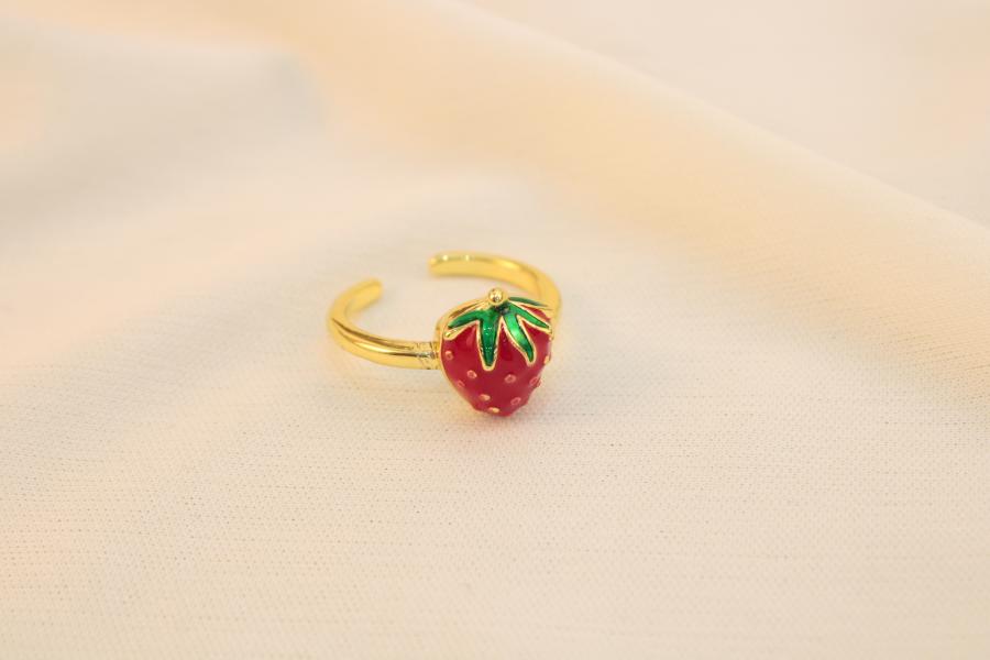 Anillo De Fresa
