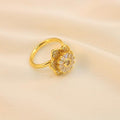 Anillo Antiestrés De Zirconia