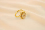 Anillo Antiestrés De Zirconia
