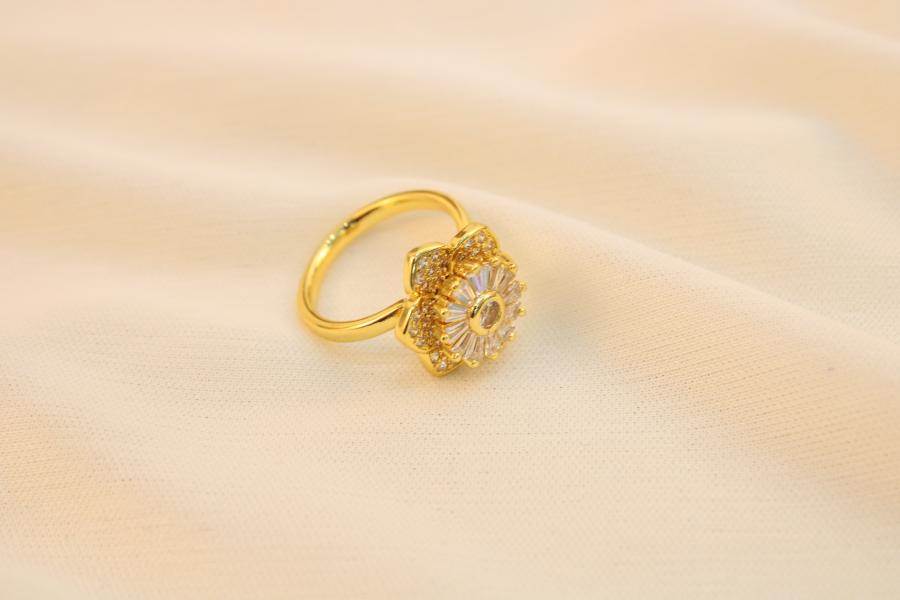 Anillo Antiestrés De Zirconia