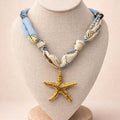 Cadena De Tela Estrella De Mar