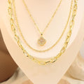 Cadena Triple Dupe De Van Cleef De Cristal