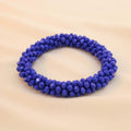 Pulsera Tejida Kumihimo Azul
