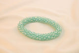 Pulsera Tejida Kumihimo Verde Menta 2