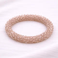 Pulsera Tejida Kumihimo Beige 6