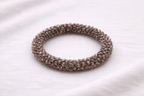Pulsera Tejida Kumihimo Café 3
