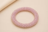 Pulsera Tejida Kumihimo Rosa 3