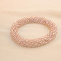 Pulsera Tejida Kumihimo Coral 1