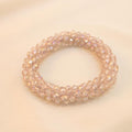 Pulsera Tejida Kumihimo Coral 2