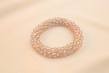 Pulsera Tejida Kumihimo Coral 2