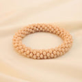Pulsera Tejida Kumihimo Coral 3