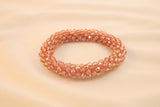 Pulsera Tejida Kumihimo Coral 4