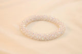 Pulsera Tejida Kumihimo Blanco 1