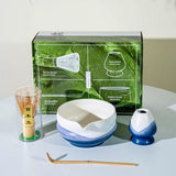 Set De Matcha Marmol