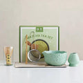 Set De Matcha Flores