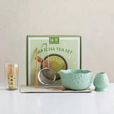 Set De Matcha Flores