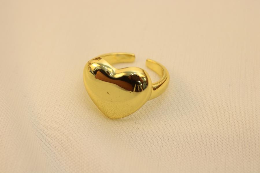 Anillo Corazón Chunky Grande