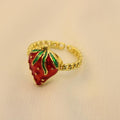 Anillo Fresa Mediano