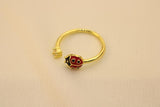 Anillo Mariquita Con Chispa