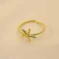Anillo Estrella De Mar Pequeña