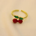 Anillo Cereza Mediano