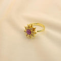 Anillo Antiestrés Sol Rosa