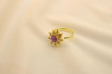 Anillo Antiestrés Sol Rosa