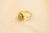 Anillo Antiestrés Girasol Brillante