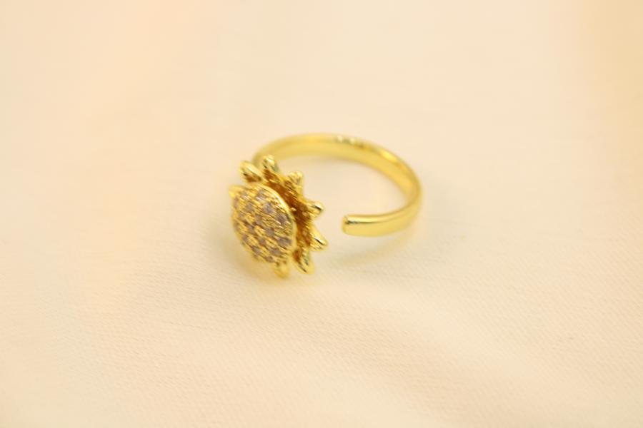 Anillo Antiestrés Girasol Brillante