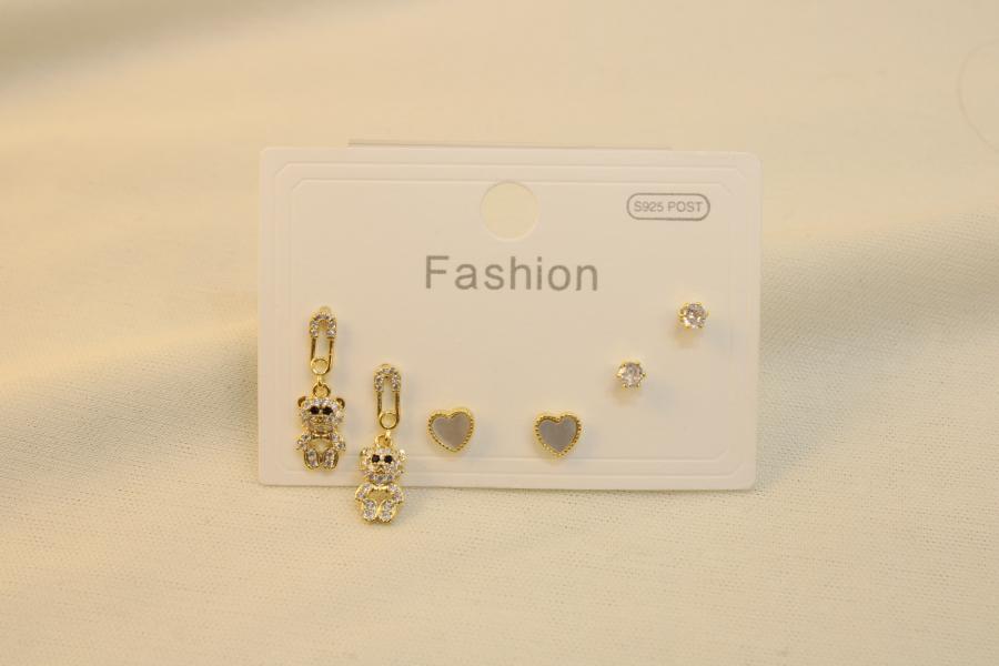 Set 3 Pares De Osos
